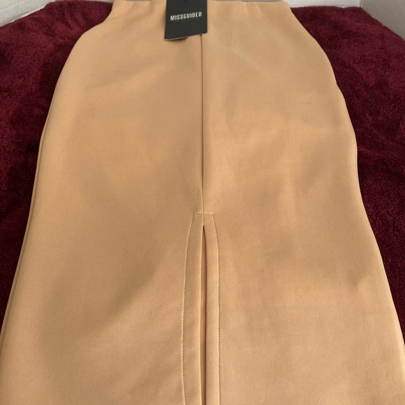 Misguided Skirt - Camel color - Size 1 - Juniors - NWT - Picture 5 of 8